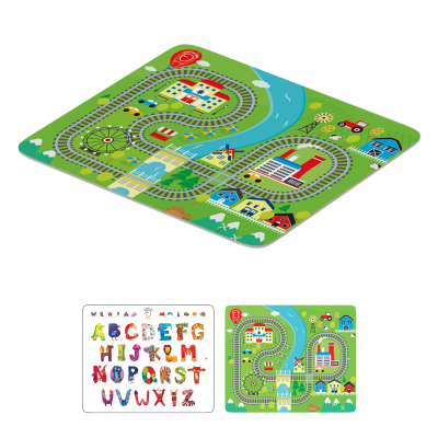 Wonder.one ABC + Railroad playboard